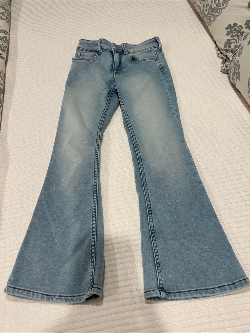 Girls flare jeans. Size 7.